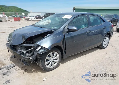 2014 Toyota Corolla Le z USA, uszkodzony, nr VIN 2T1BURHE2EC059405